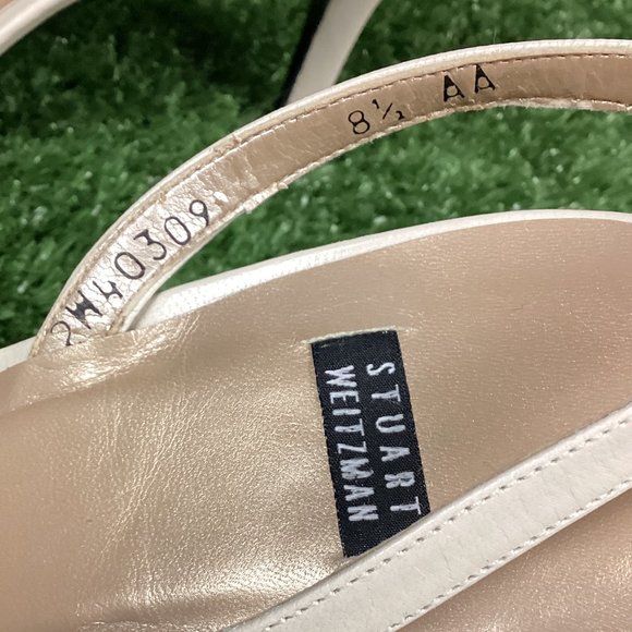 STUART WEITZMAN Slingback Heel Pumps 8.5 - Picture 5 of 9